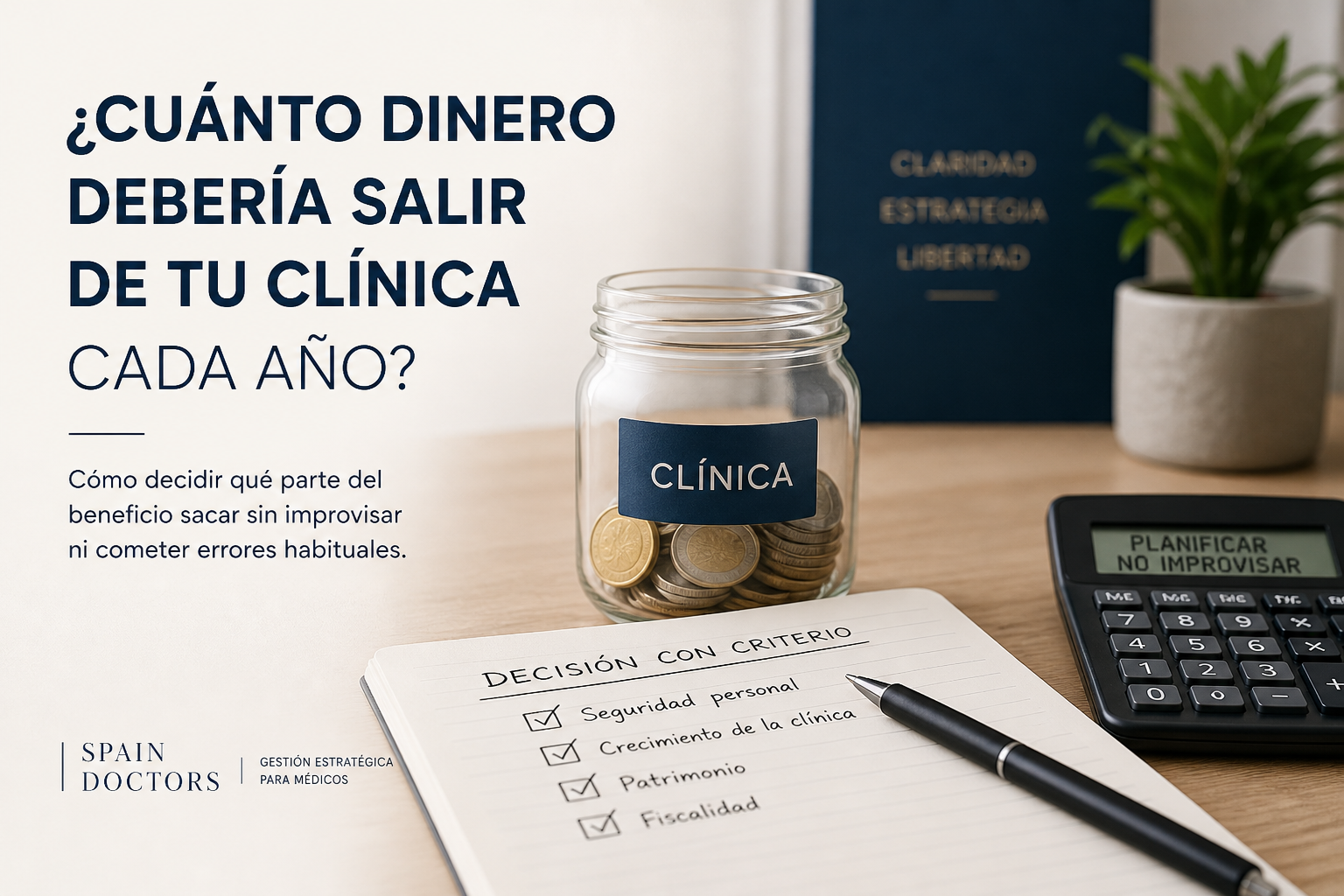 Cuánto dinero debería salir de tu clínica cada año.