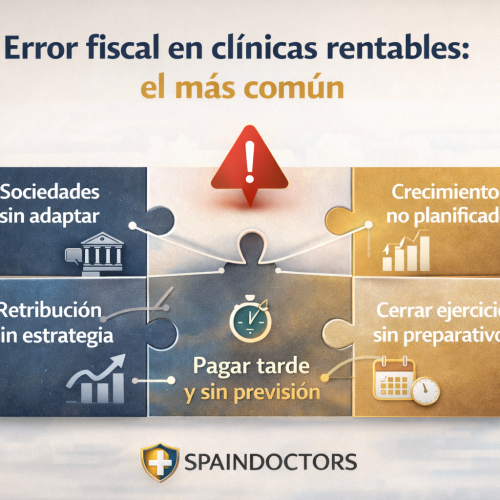 🧾 El gran error fiscal de las clínicas rentables (y por qué casi nadie lo ve)