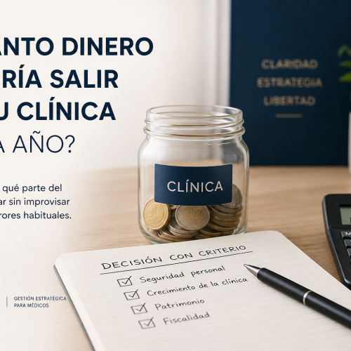 Cuánto dinero debería salir de tu clínica cada año.
